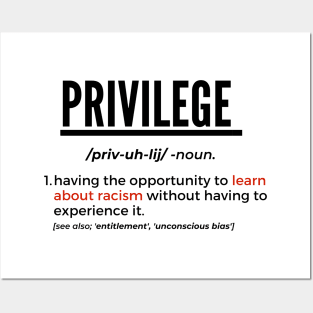 Privilege, II (#BlackLivesMatter) Posters and Art